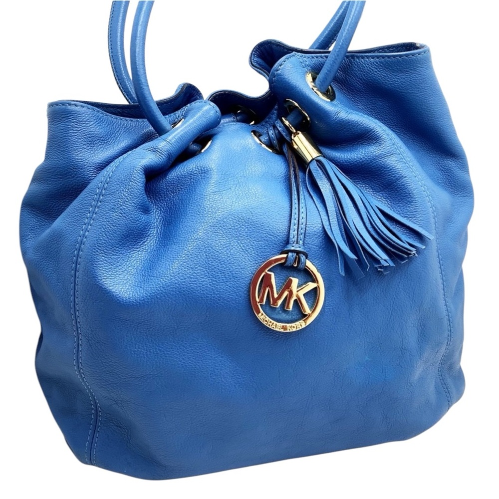 {Michael Kors} Pebble Leather Slouchy Bag - Picture 10 of 16